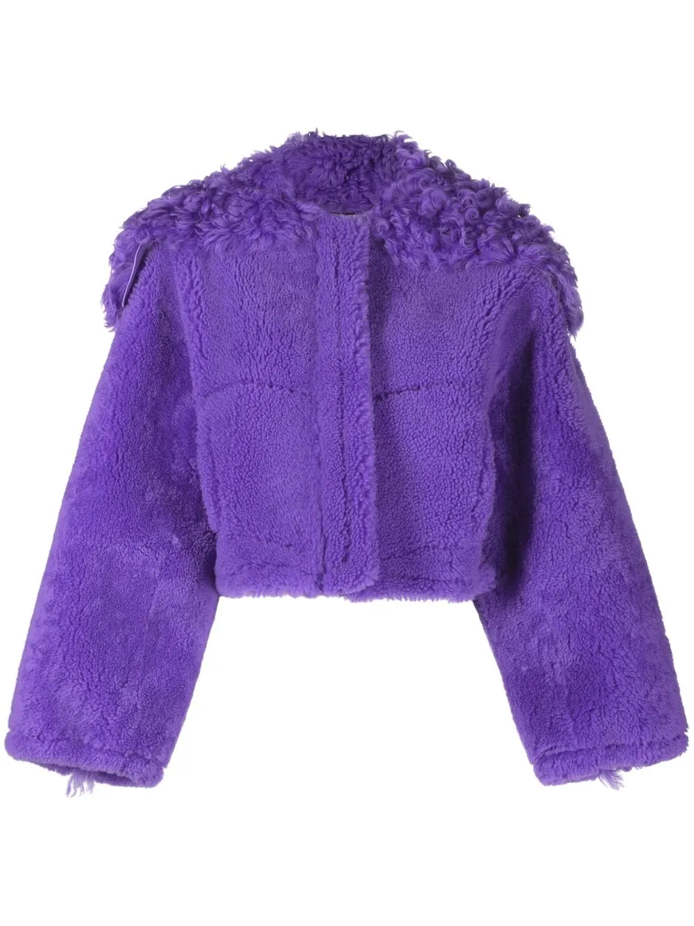 

Jacquemus La veste Pilone shearling jacket - Purple