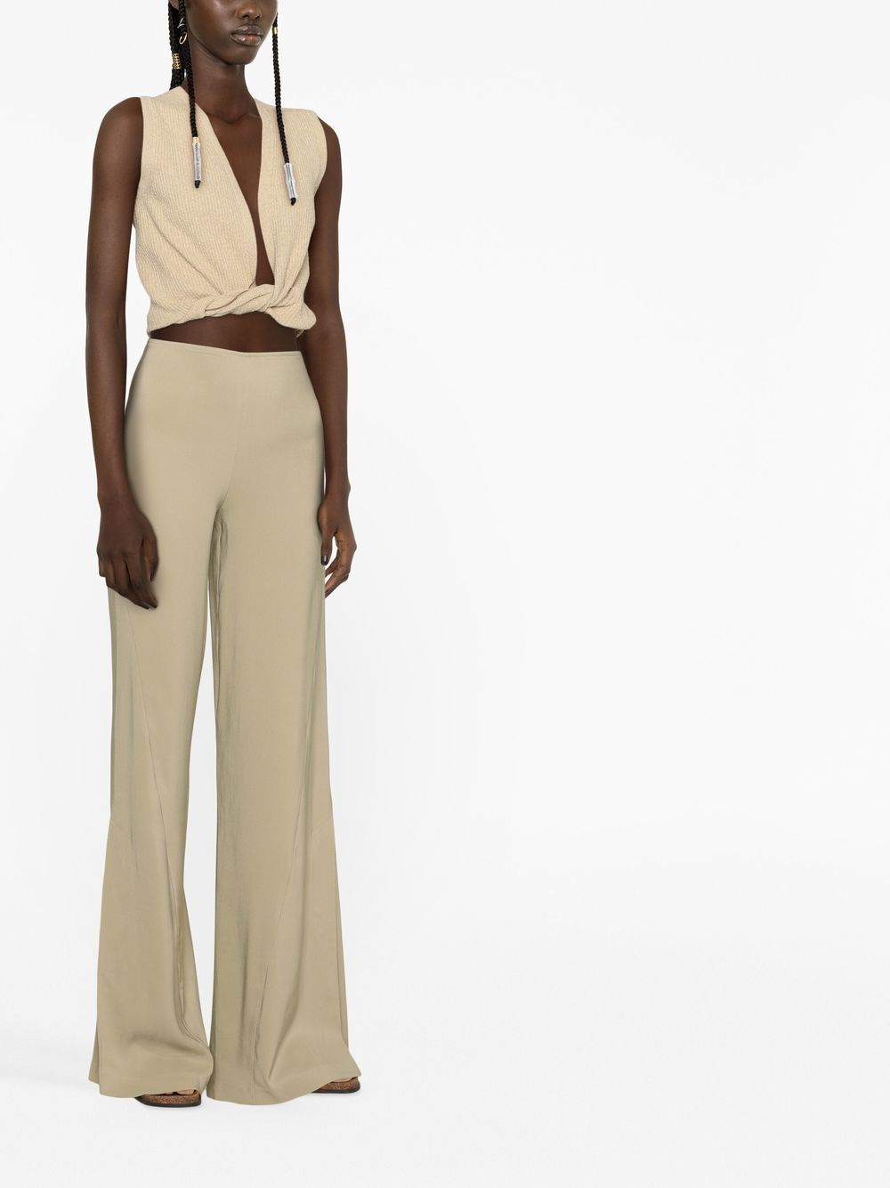 Jacquemus Soffio flared trousers Women