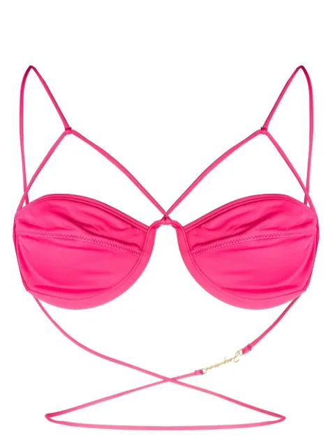 Jacquemus Le Haut De Maillot Signature bikini top