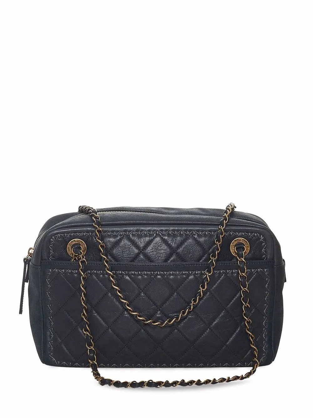 фото Chanel pre-owned стеганая сумка на плечо 2015-2016 годов