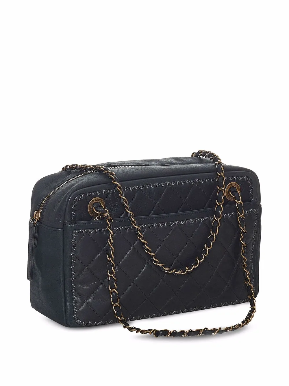 фото Chanel pre-owned стеганая сумка на плечо 2015-2016 годов