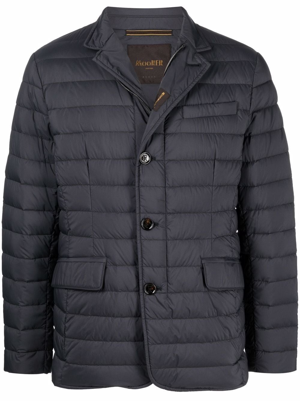 Moorer Padded zip-up Down Jacket - Farfetch