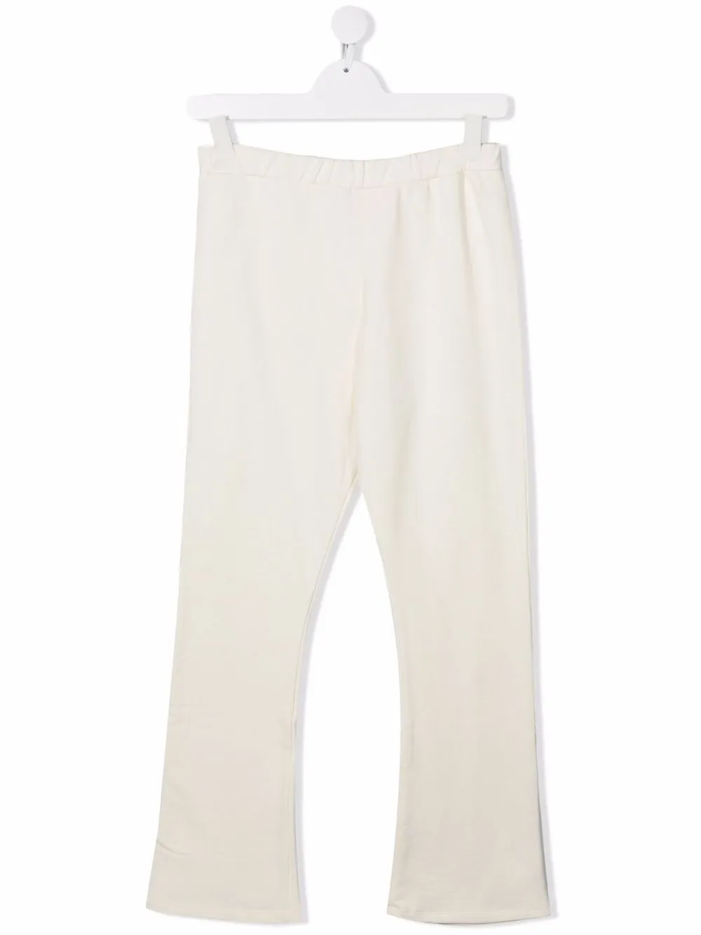 

Douuod Kids TEEN elasticated-waist cotton trousers - Neutrals