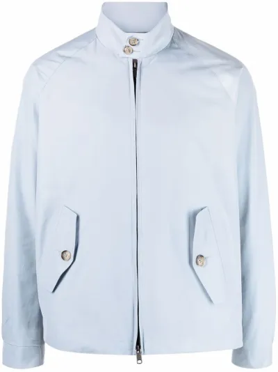 Baracuta G4 Zipped Jacket - Blue