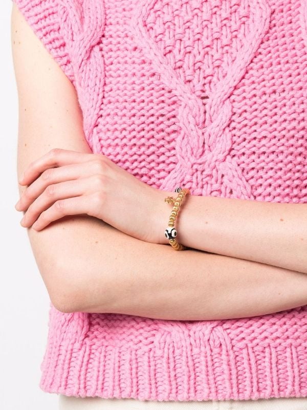 Shop Tory Burch Roxanne beaded bracelet with Express Delivery - FARFETCH