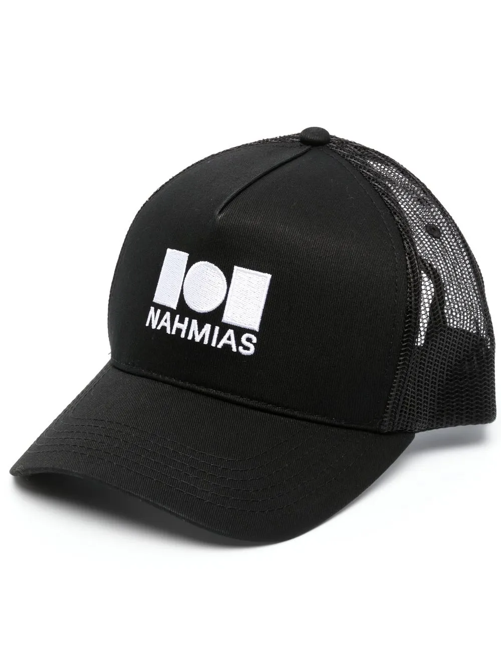 

Nahmias gorra con logo bordado - Negro