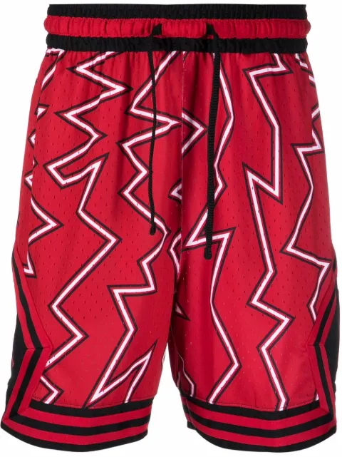 graphic track shorts