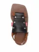 Plan C open-toe leather sandals