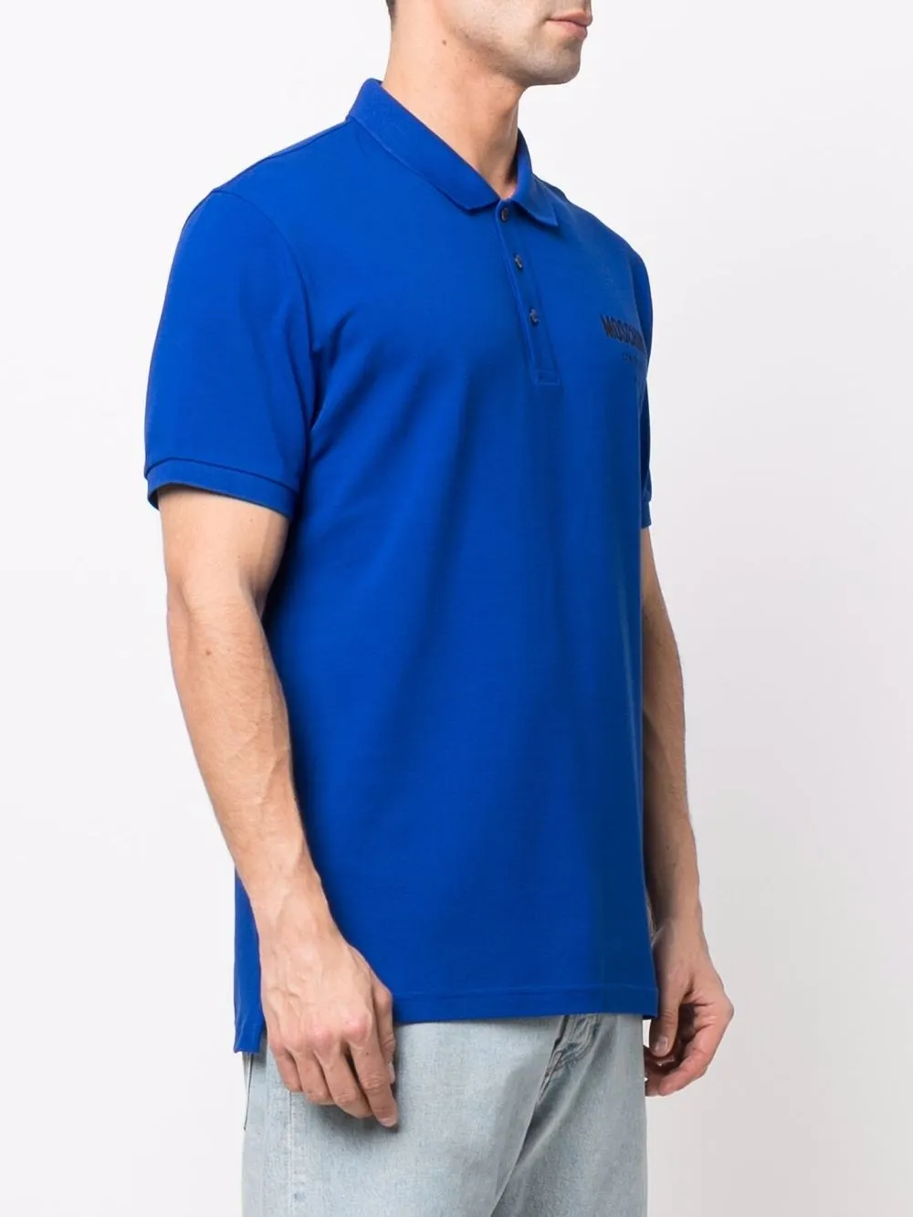 фото Moschino рубашка поло с логотипом