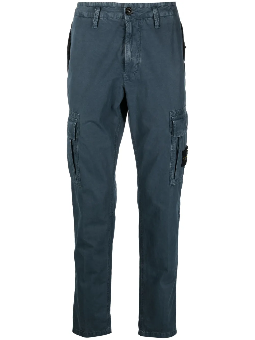 

Stone Island pantalones cargo con parche de brújula - Azul