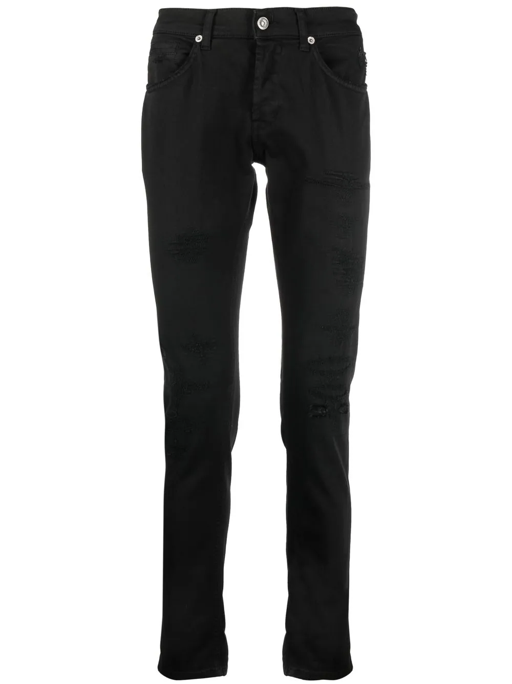 

DONDUP jeans George con corte delgado - Negro