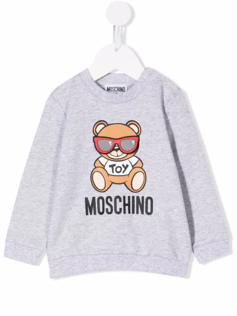 Moschino Kids Teddy Bear print sweatshirt