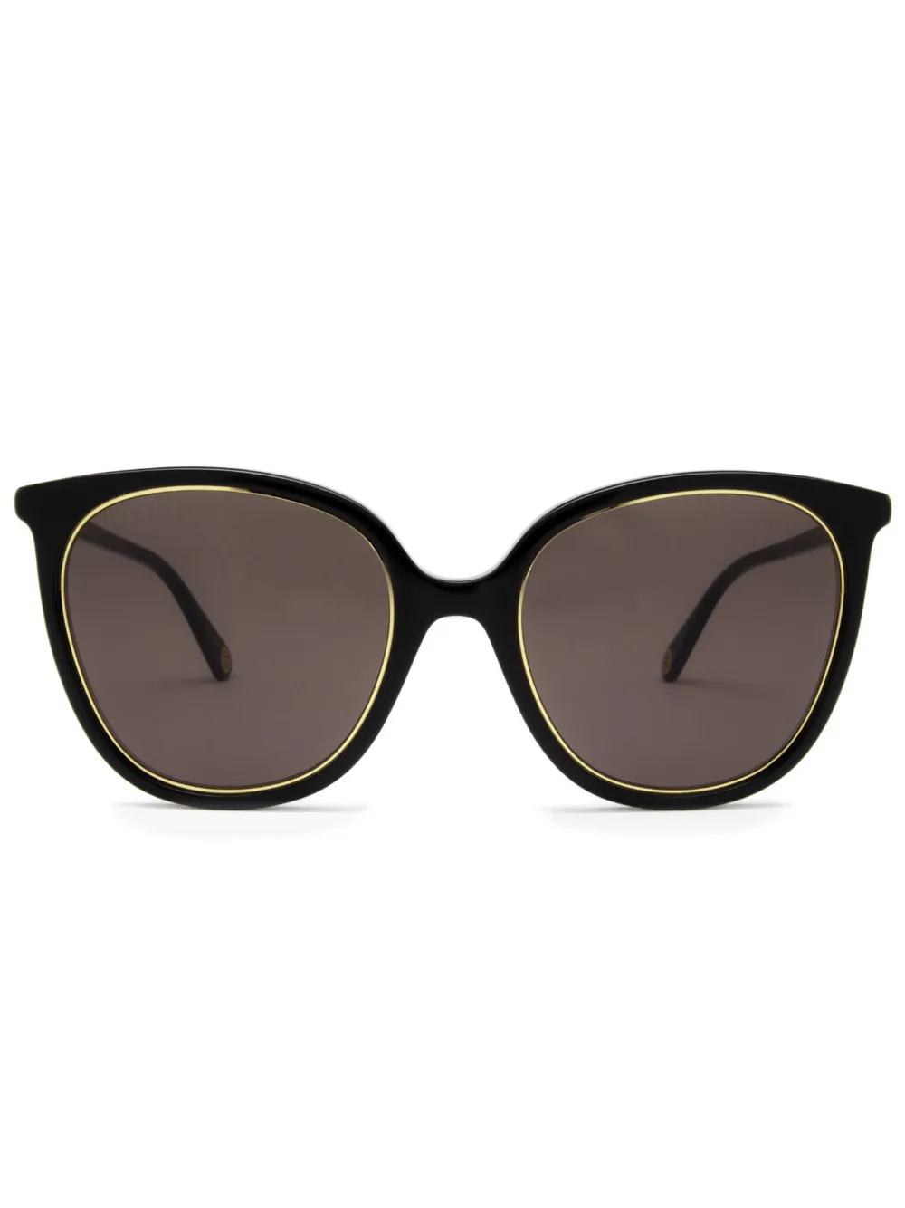 Gucci Eyewear round-frame sunglasses | Black | Image 1