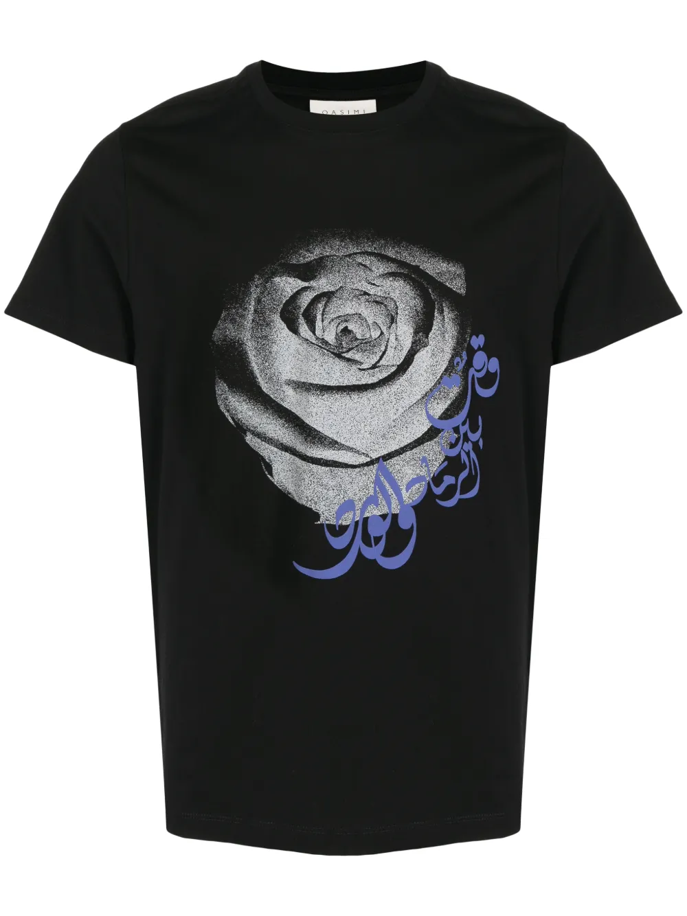 

Qasimi Ashes and Rose short-sleeved T-shirt - Black