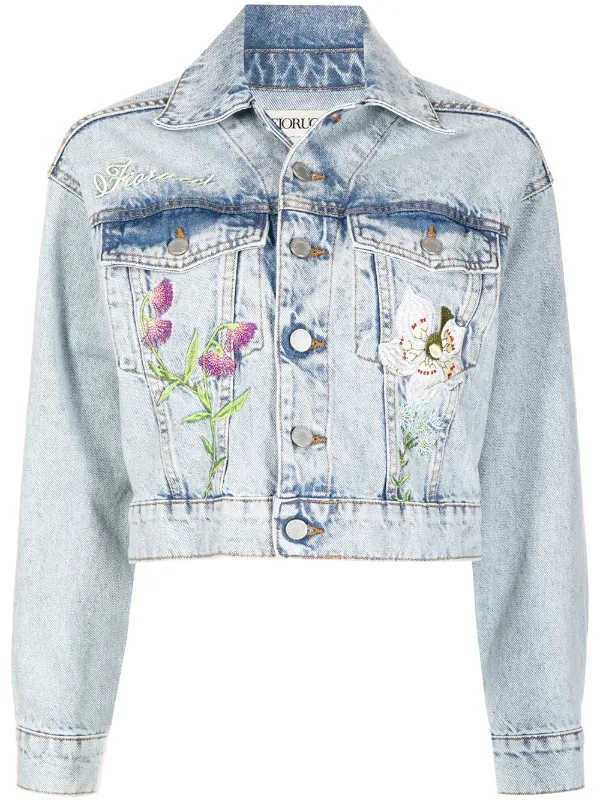 Fiorucci Floral Denim Jacket - Farfetch