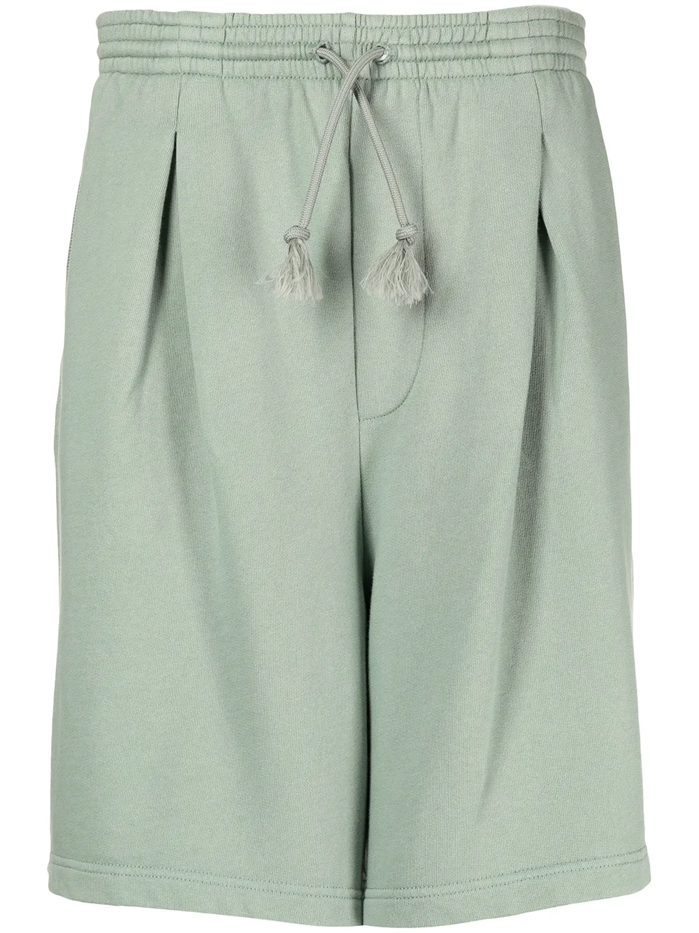 

Qasimi shorts deportivos con logo bordado - Verde