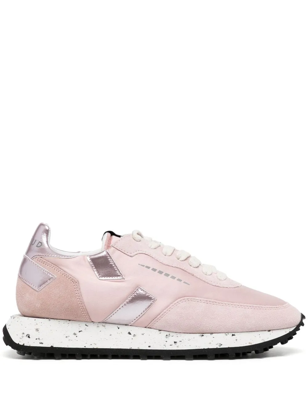 

GHŌUD tenis con agujetas y paneles - Rosado