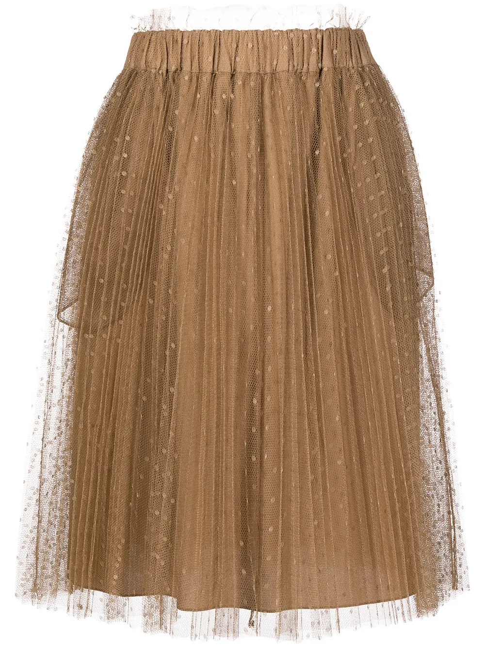 Reklame Mew Mew gift RED Valentino Knælang Point d'esprit Tylnederdel - Farfetch