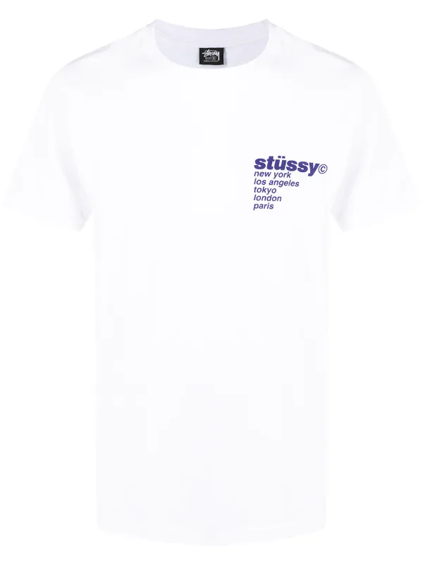 Stussy Strawberry-print short-sleeved T 