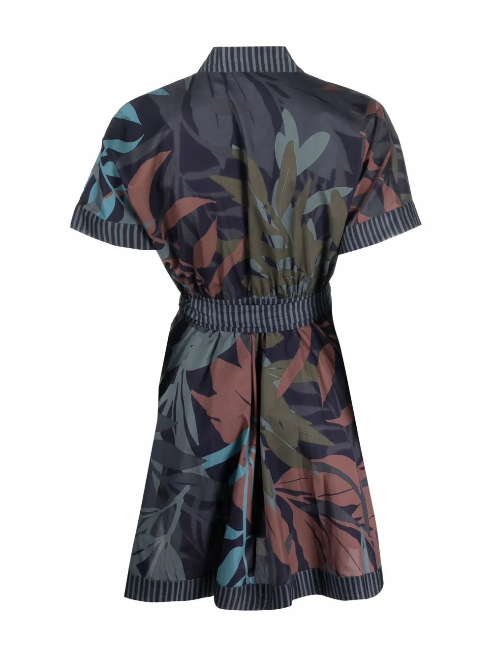 ERES Mini-wikkeljurk met print - Groen