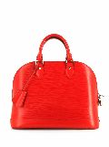 Louis Vuitton Pre-Owned small Épi Alma handbag - Red