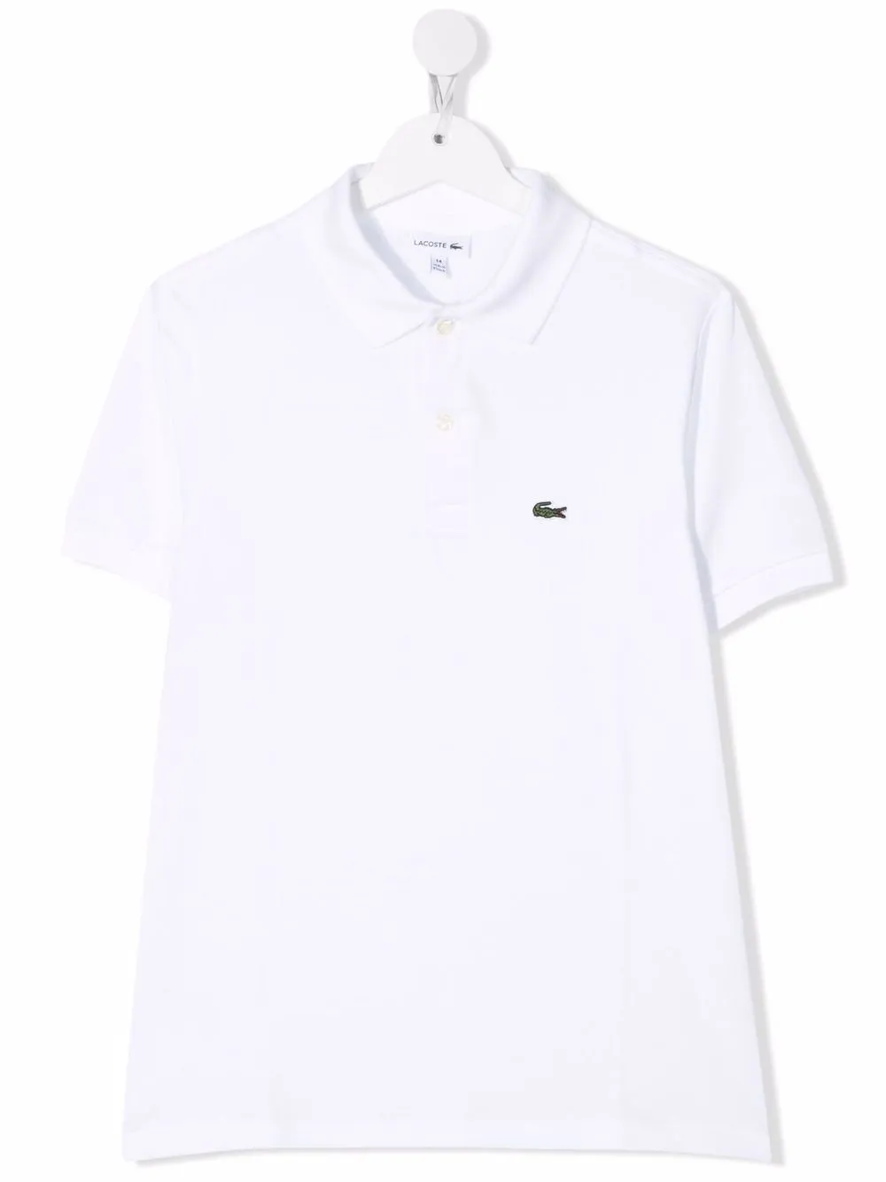 

Lacoste Kids short sleeve polo shirt - Blanco