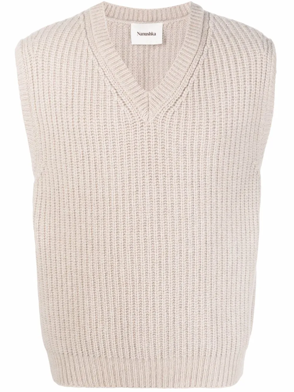 V-neck sweater vest