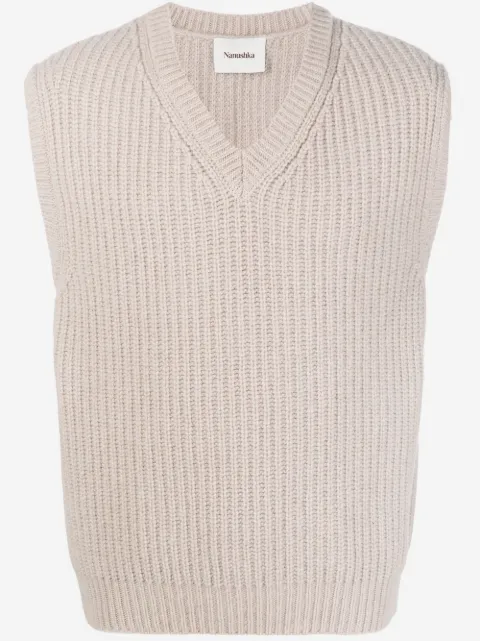 Nanushka V-neck sweater vest