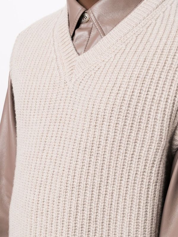 Nanushka V-neck Sweater Vest - Farfetch