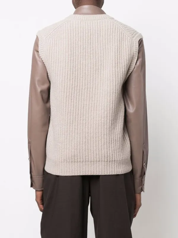 Nanushka V-neck Sweater Vest - Farfetch