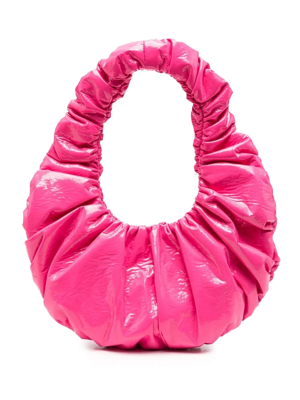 

Nanushka gathered top-handle tote - Pink