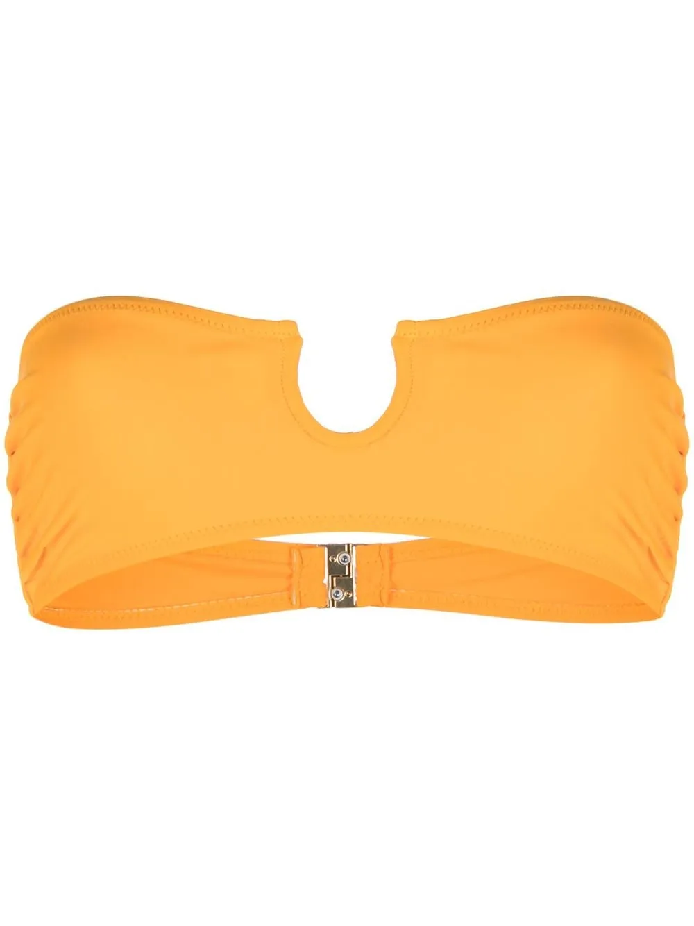 

Nanushka top de bikini con detalle de aberturas - Naranja
