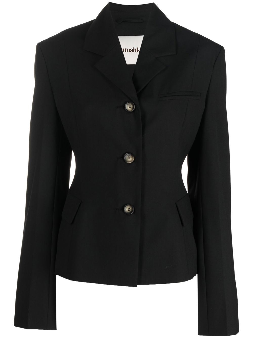 

Nanushka blazer de vestir con botones - Negro