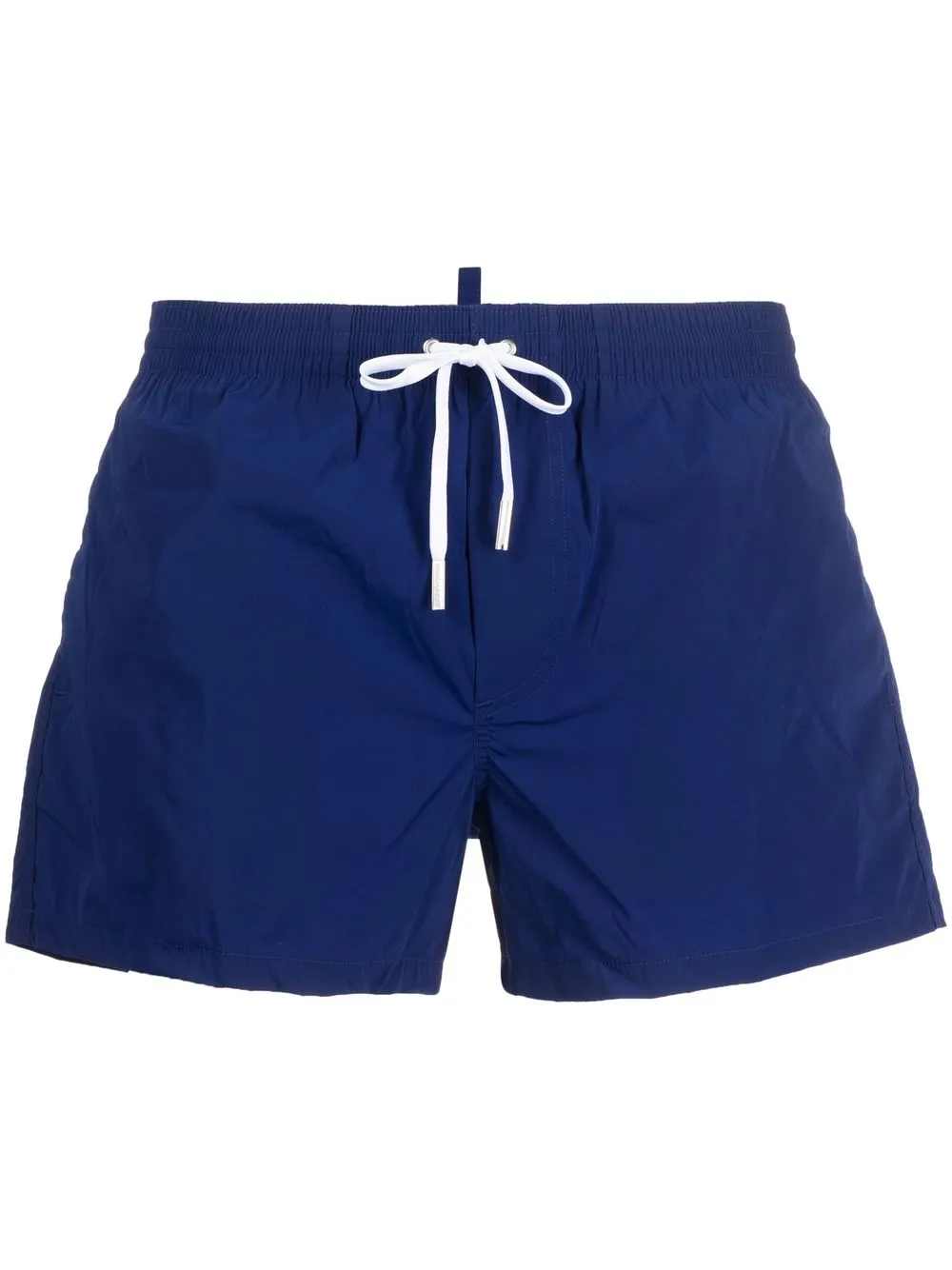 

Dsquared2 shorts de playa con cordones y logo estampado - Azul