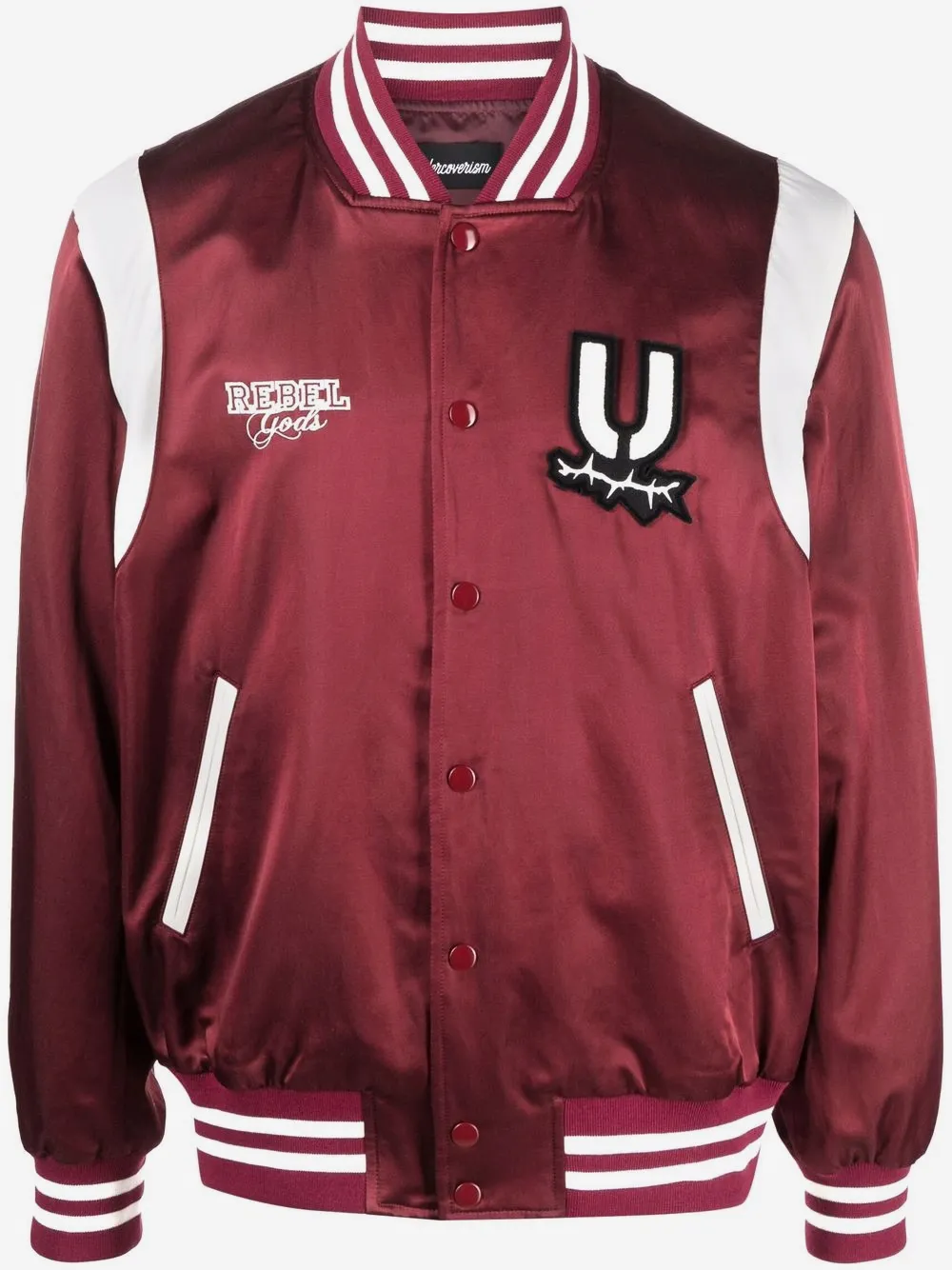 Undercoverism veste à patch logo | rouge | Image 1