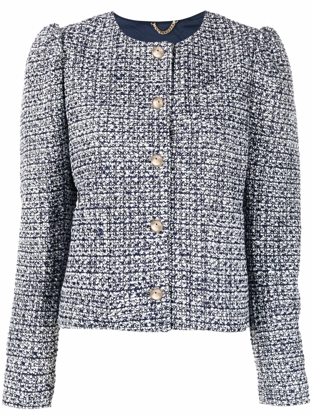 

Kate Spade cropped tweed jacket - Blue