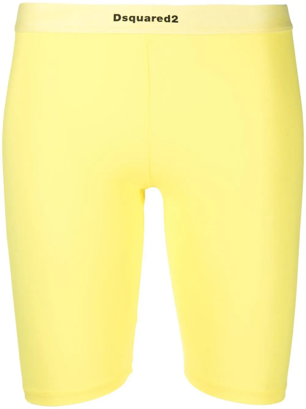 

Dsquared2 shorts con pretina elástica y logo estampado - Amarillo