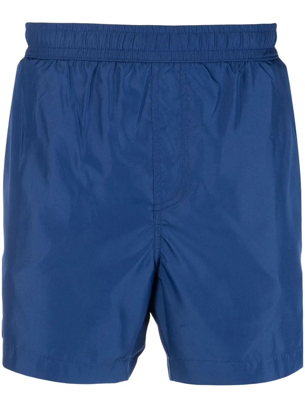 

Zegna shorts de playa con logo bordado - Azul