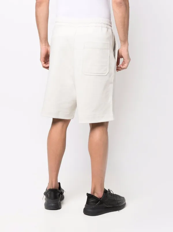 Y-3 straight-leg Cotton Shorts - Farfetch