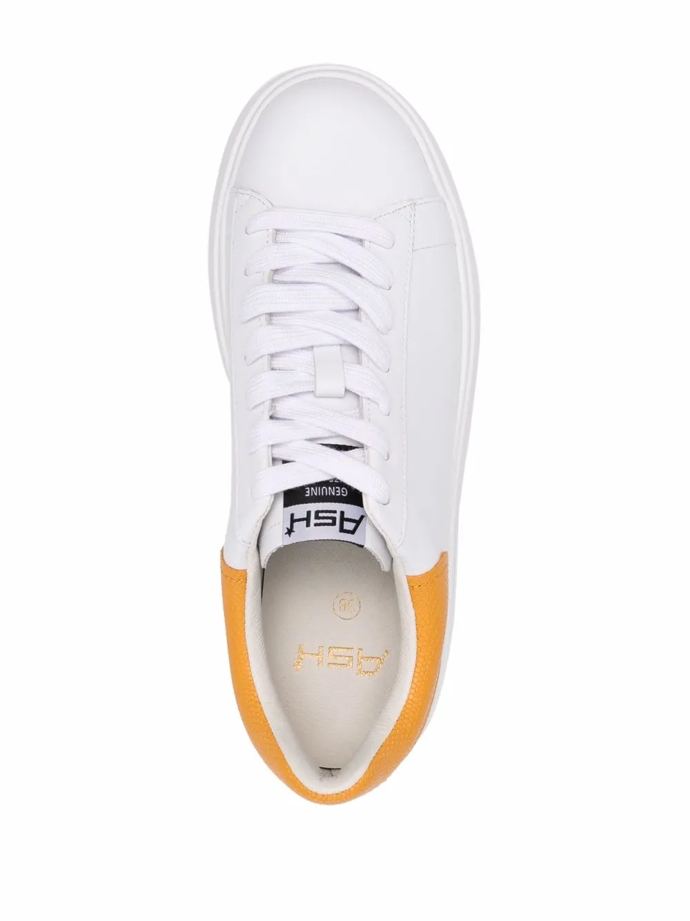 Ash Moby platform-sole sneakers White