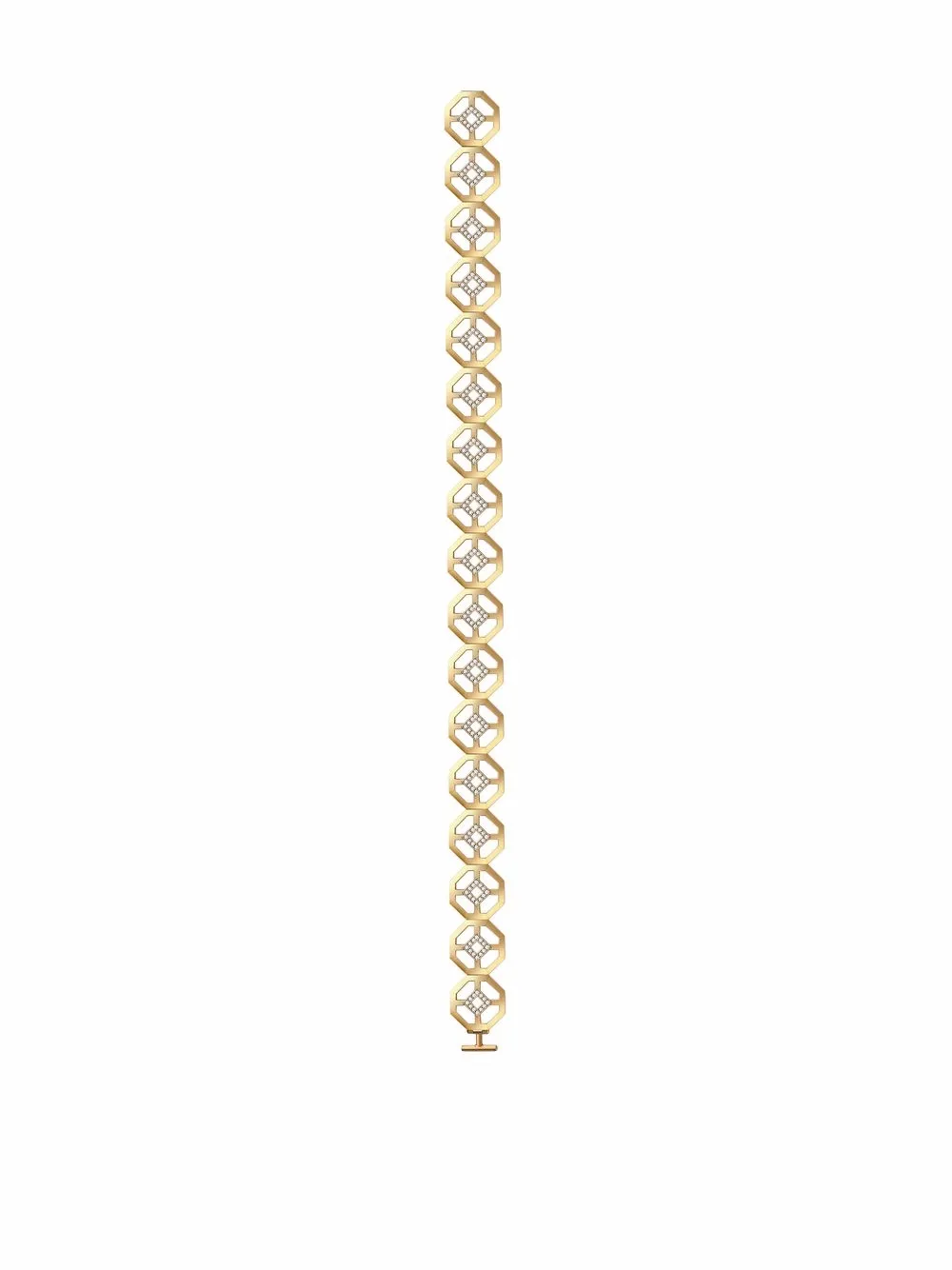 

Pragnell pulsera Revival en oro amarillo de 18kt con diamantes - Dorado