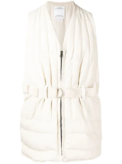 visvim belted padded gilet