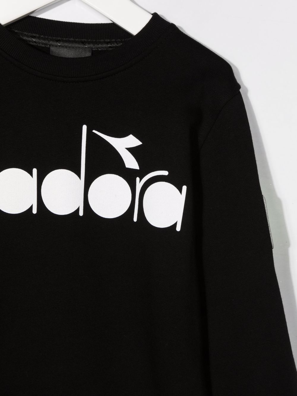 фото Diadora junior logo crew-neck sweatshirt