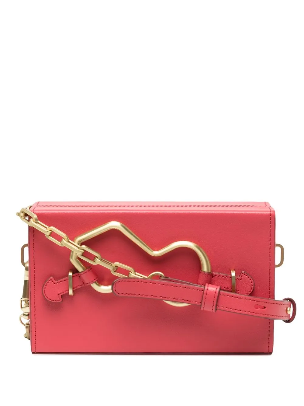 

Zac Zac Posen bolsa con placa abstracta - Rosado