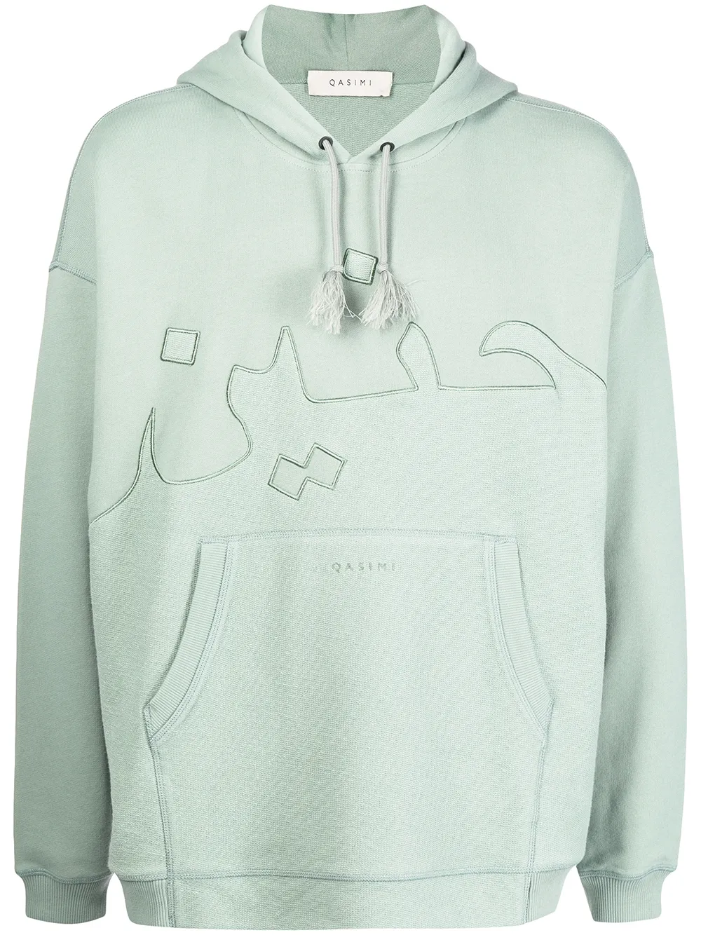 

Qasimi Belonging hooded sweatshirt - Green