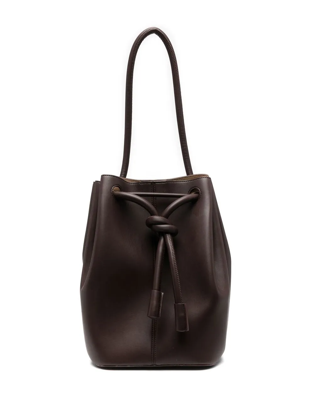Nanushka bolsa bucket con cordones - Marrón