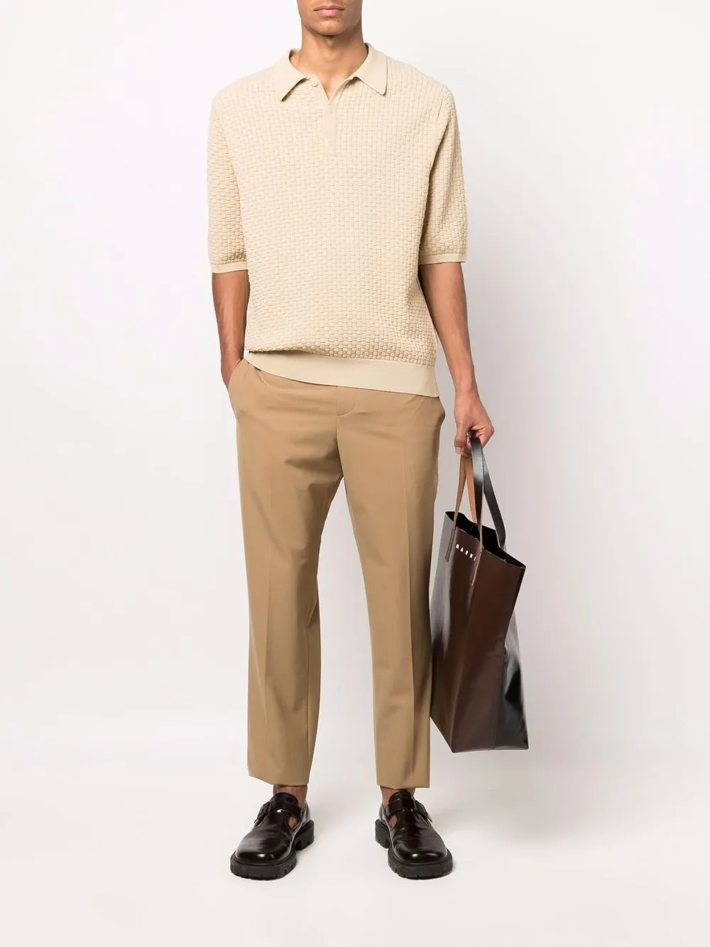 Nanushka Pantalon - Bruin