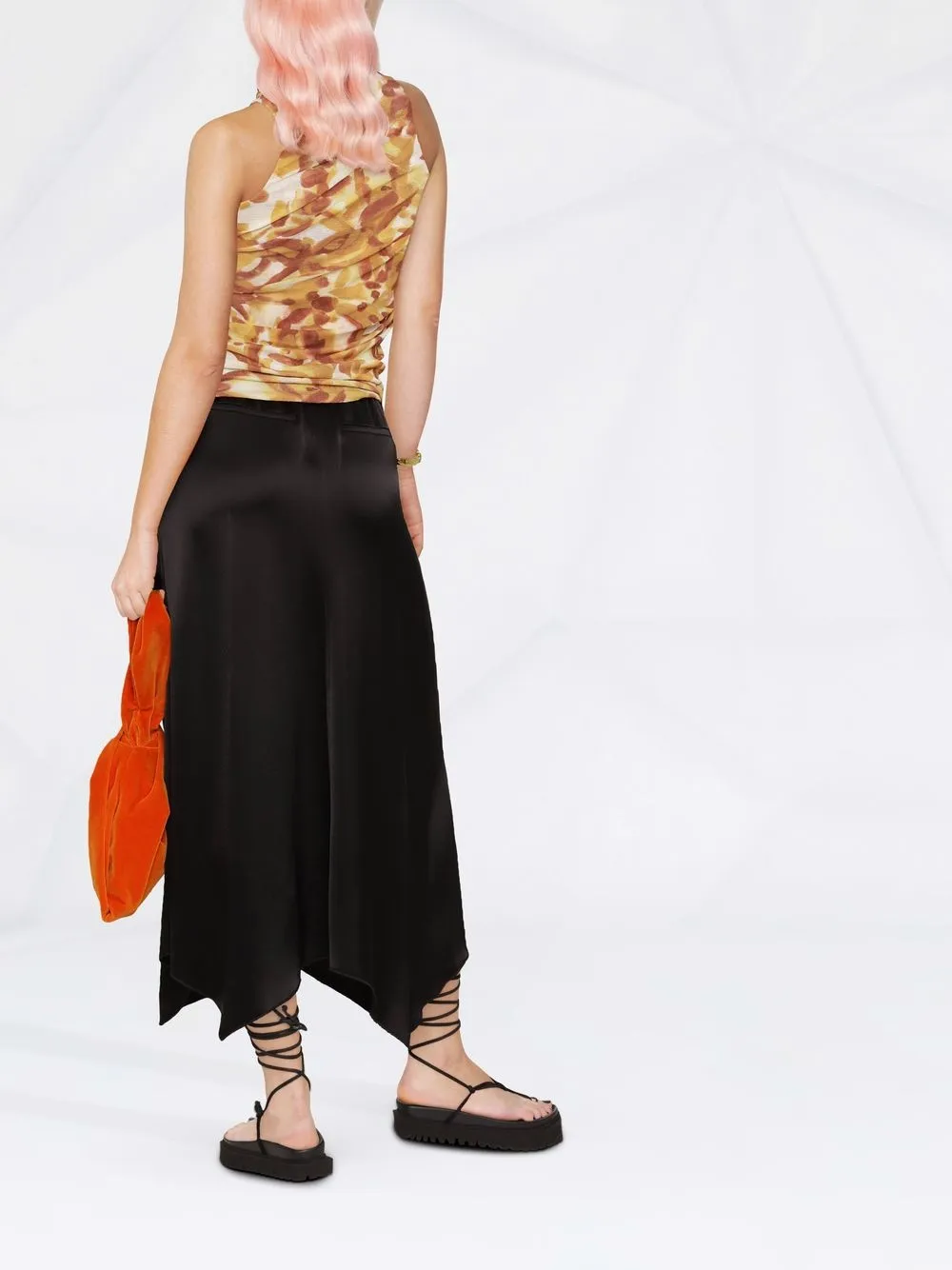 Affordable Nanushka handkerchief midi skirt Women