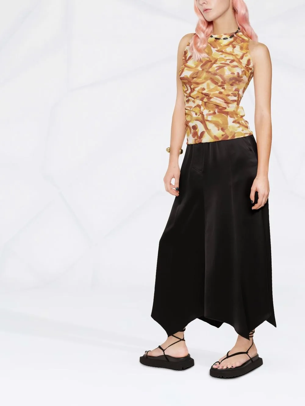 Affordable Nanushka handkerchief midi skirt Women