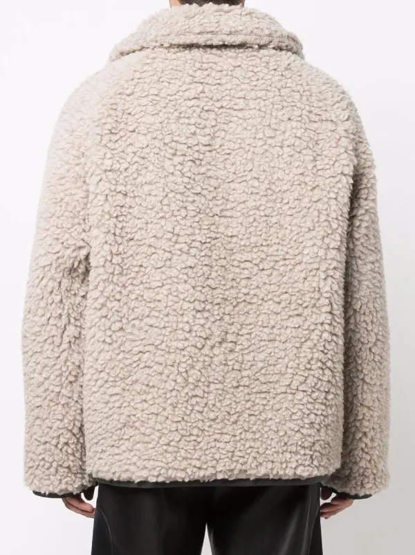 reversible pullover jacket